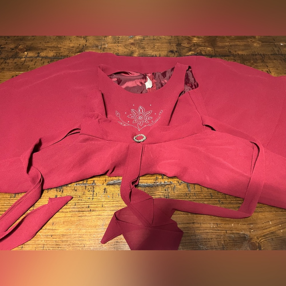 Beautiful Red Dress for Girls